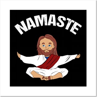 Jesus namaste Posters and Art